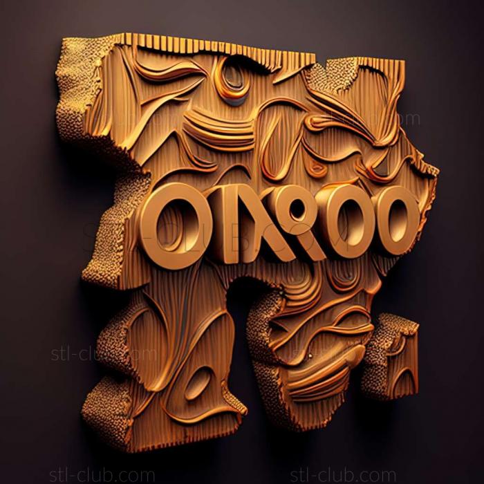 3D model Congo Democratic Republic of theq (STL)